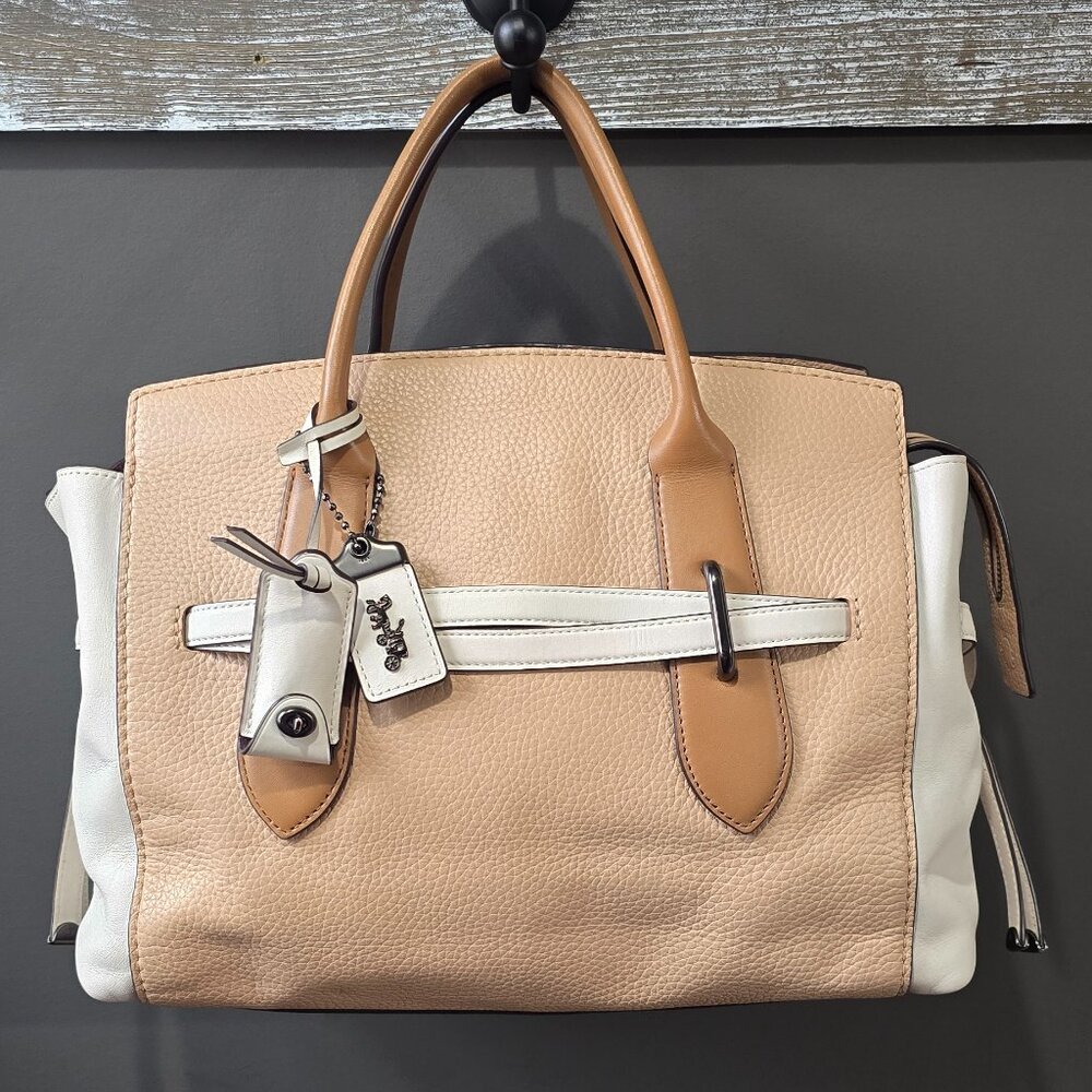 Coach 1941 Shadow Carryall V5 Beechwood Satchel (68005)